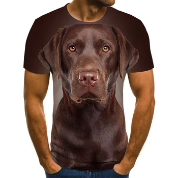 Câine distracție creative model pentru bărbați T-shirt pentru Bărbați casual de vară de moda 3d T-shirt pentru bărbați plus dimensiune strada wearfunny t shirtsfunny t s