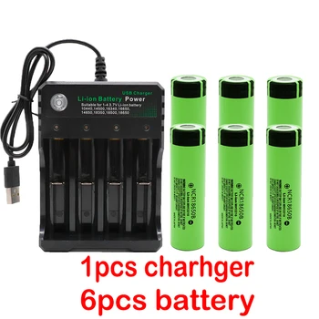 100% Original Nou NCR18650B 3.7 V 18650 3400 mah Litiu Baterie Reîncărcabilă Pentru baterii si incarcator USB
