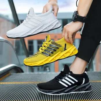 2021 Pereche Adidasi Barbati Pantofi de alergat Aer ochiurilor de Plasă Respirabil Femei Pantofi de Sport de Mers pe jos pantofi de jogging de sex Masculin Formatori
