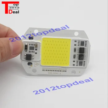 10buc LED COB Bec Chip 50W LED Chip 110V 220V Intrare Inteligent IC se Potrivesc Pentru DIY Inundații LED Lumina Alb Rece Alb Cald bec de pe Stradă