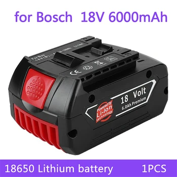 Noi Upgrade-18V 10A Li-Ion Baterie Reîncărcabilă pentru Bosch Portabil Putere Înlocuire Instrumente de 6000mah semnalizator BAT609