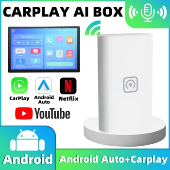 Pentru Carlinkit Wireless CarPlay Dongle-ul Apple Car Play Wireless Android Auto Adaptor Pentru Tesla Model BT Wifi Connect Spotify Waze