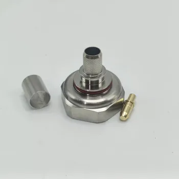 L29 7/16 DIN plug de sex Masculin sertizare RG8 RG213 LMR400 RG214 7D-FB cablu direct RF Conector Adaptor