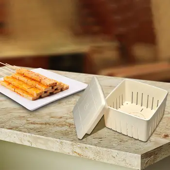 De uz casnic Presa de Tofu Instrument Durabil DIY Ustensile de Bucătărie Fasole Caș Instrumente de a Face Tofu Filtru de Presare pentru Paneer Bucătărie Tempeh Acasă