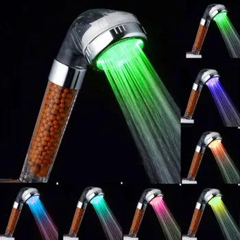 7colors cap de Duș baie morden LED RGB Lumina baie Duș Portabile de Înaltă Presiune SPA de Economisire a Apei de accesorii pentru baie 