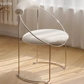 Nordic dressing scaune, living scaune, minimalist modern, scaune de luat masa, balconie unghii salonsleisure scaune, scaune machiaj