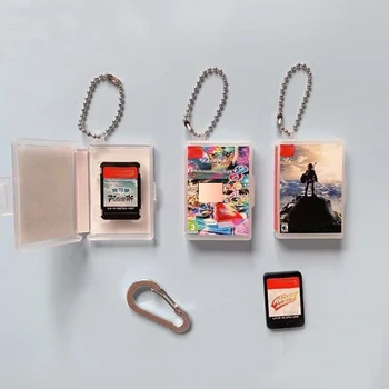 Pentru Comutator OLED Card Micro SD Card Dedicat Husă Breloc de Joc Portabile de Stocare Card cutie de Raft transporta cutie