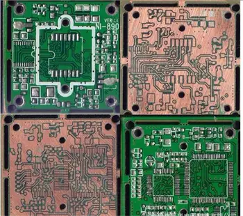 Placă de Circuit imprimat pcb rigid FR4 cu HASL termina, 4mil urmări spațiu bune servicii de calitate Inelar, inel de 0,1 mm de Înregistrare+-0.1