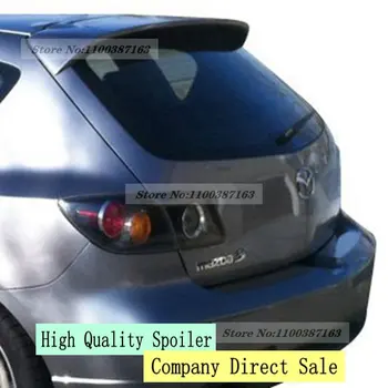 De înaltă Calitate Plastic ABS, Nevopsit Grund Portbagajul din Spate Boot Aripa Spoiler se Potrivesc Pentru Mazda3 Hatchback 2006-2012