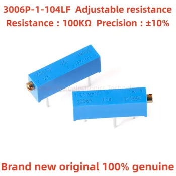 Original 3006P-1-104LF 3006P-1-104 100KΩ ±10% ± 100ppm/ ° c 3006 potențiometru de precizie rezistență reglabilă