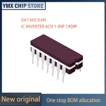 SN74HC04N IC INVERTOR 6CH 1-INP 14DIP Nou Original Componente Electronice în Stoc