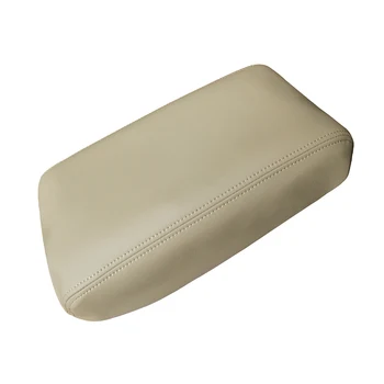Pentru 2009 - 2014 Masina Din Microfibră Piele Consola Cotiera Capacul Panoului De Protecție Tapiterie Bej