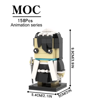 MOC1192 Clasice Serie Anime MOC Caramida Caracter de Acțiune Figura Bloc Jucărie de Învățământ Pentru Copii Cadou Creativ Prieten