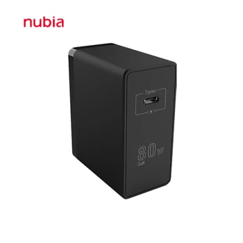 Original Nubia 80W GaN Încărcător de Putere pentru Z40 Telefon Pro PD Rapid încărcător Pentru telefon