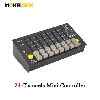 De înaltă Calitate Portabil Consola DMX-80 Controler 5 Programe Efect de Scena Show-DMX Wireless Connect pentru Nunta DJ Bar Club Manuală