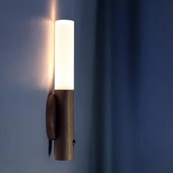 Lampă cu LED-uri Consum Redus de Putere IP20 Impermeabil Iluminare Acrilice Corpul Uman Inducție Automată Lampă de Perete de Lumină pentru Acasă