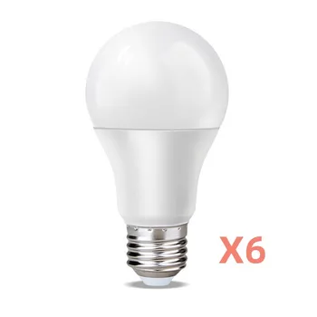 6PCS 12W Înaltă Luminozitate LED-uri Lampa Bec cu Soclu E27 de Economisire a Energiei Lampada CONDUS Bombillas pentru lampa de Perete Corpuri de iluminat Candelabru