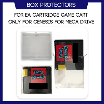Cutie Protector Pentru EA Cartuș Numai Pentru Genesis Pentru Mega Drive Joc de EA Coș de Plastic Caz Clar