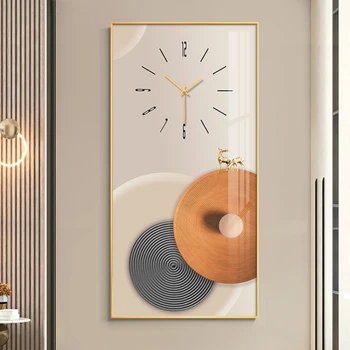 Modern minimalist ceas ceas de perete camera de zi casa de moda Nordic lux creative on-line celebritate decorative mut ceas de perete.