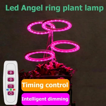 LED-uri Cresc Light Fito Lampa 30W 50W DC 5V USB LED Full-Spectru Inteligente de Distribuție cu efect de Seră de Plante Hidroponice de Plante Reflectoarelor