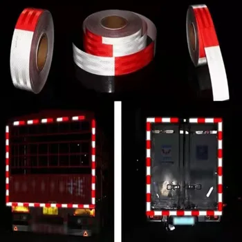 3M Auto Bandă Reflectorizantă de Siguranță Auto de Avertizare Autocolant Reflector de Protecție Bandă de Film pentru Camioane Motociclete Auto Autocolante