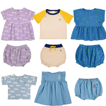 2023 BC Marca Baby Băieți și Fete Tricouri pentru Infant Toddler Noi de Vara cu Maneci Scurte T Shirt Teuri Topuri Haine Nou-născut