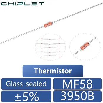 20buc Sticlă sigilat Termistor ±5% NTC 3950K MF58 5K 10K 15K 50K 100K 200K 500K de Sticlă Sigilat Senzori de Temperatură