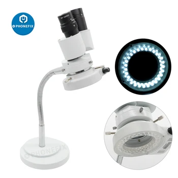 8X Portable Digital RX Dentare Binocular Microscop Stereo cu LED-uri de Lumină pentru Dinți Dentist Orală Clinica de Inspecție PCB de Lipit
