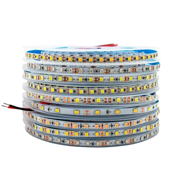 5M 3/4/5/8/10MM SMD 2835 120LEDs/m, Flexibil LED Strip Bandă Diodă 2025 168leds/m de Înaltă Luminozitate LED bandă lampa panglică
