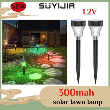 1.2 V 300mAh Solară Lawn Lampa pentru Acasă în aer liber, în aer liber Lampă Decorativă Impermeabilă Garden Villa Gazon, Plug-in Lampa de Podea