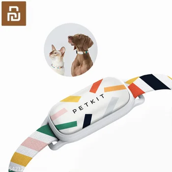 Petkit Inteligente Personalizate Pisică Câine Gulere Reglabile Moale din Nylon rezistent la apa Catelus Guler Categorie Accesorii pentru animale de Companie APP Munca