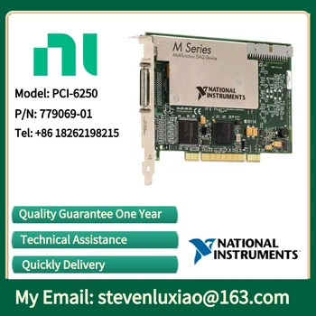 NI PCI-6250 779069-01 și 779070-01 16-canal AI (16-bit, 1.25 MS /s), 2-canal AO (2.8 MS /s), 24-canal DIO PCI multi-functio