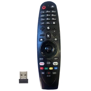 MR650A Smart TV Control de la Distanță de Televiziune Acasă fără Fir Control de la Distanță TV LCD Controller pentru Înlocuire,Cadă Rezistent,Negru