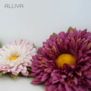 ALLIVA cu amănuntul 6 tipuri de design simplu artificiale flori de Gerbera potrivit pentru nunti, petreceri, case și alte ocazii