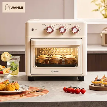 WanMi Bucătărie Air Fryer cuptor cu Microunde, cuptor，1200W 15L de Înaltă Precizie de Control al Temperaturii cuptoare Multifuncționale