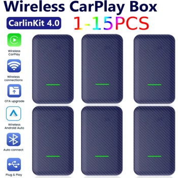 CarPlay Wireless Caseta Mini Carlinkit 4.0 Android Auto Wireless Dongle-ul Apple Car Play pentru Mercedes Haval Poineer Porsche VW Lexus