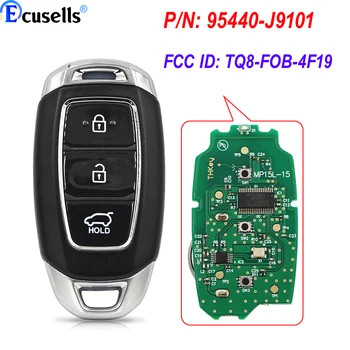 OEM P/N: 95440-J9101 Pentru Hyundai Kona 2020 2021 2022 433MHz FCC ID: TQ8-FOB-4F19 sistemului de acces fără cheie de la Distanță 3 Butonul Auto Smart Key Fob