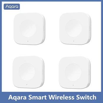 Aqara Inteligent Comutator Wireless Cheie Construit În Gyro Multi-Funcțional Inteligent ZigBee, wifi Remote Control Pentru Xiaomi inteligent KM acasă