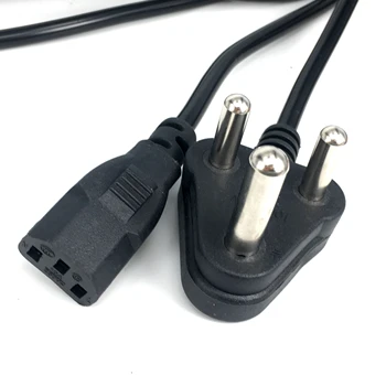 1buc/lot Mare de Africa de Sud Cablul de Alimentare,IEC 320 C5 Cablu de Alimentare, Cablu Electric Pentru laptop adaptor de 1,8 M
