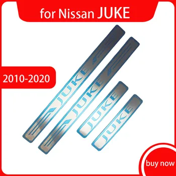 pentru Nissan JUKE 2010 2011 2012 2013 2014 2015 2016 2017 2018 2019 2020 Masina Pragului de Ușă Scuff Placă Capac Ornamental Accesorii Auto