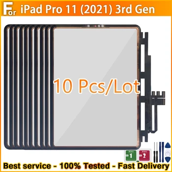 10BUC/NEW Touch Pentru iPad Pro 11 inch 3rd Gen 2021A1980/A1979/A1934 A2072 A2325 ecran tactil digitizer Asamblare replacemen + Instrument