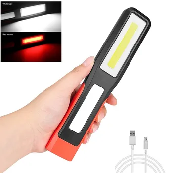 ȘTIULETE de LED Lumina de Lucru 3 Modul de Control Lampă de Încărcare USB Magnetic Lanterna Cârlig Pivotant Agățat De Mașină Repararea Cu Baterie