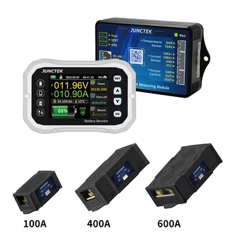 KH140F Bluetooth Monitor Baterie 0-120V 400A Tensiune Curent Tester Indicator de Capacitate RV Bateriei VA Coulomb Metru