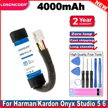 LOSONCOER 4000mAh ID997 Baterie Pentru Harman/Kardon HKOS6BLKSG HKOS6GRYSG Onyx Studio 5 6 CS-HKE500SL ID997 Vorbitor Baterii