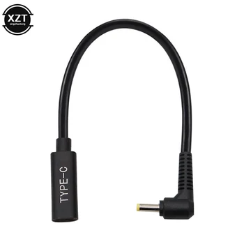 USB 3.1 de Tip C USB C de sex Feminin Laptop Încărcător Adaptor de Alimentare pentru 45W-65W 3A Tip C la 4.0*1.7 mm DC Plug pentru Lenovo Asus Gigabyte