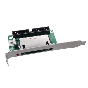 Bootabil 40-Pin PCI Suport Compact Flash Converter CF La IDE Conector Adaptor Panoul din Spate
