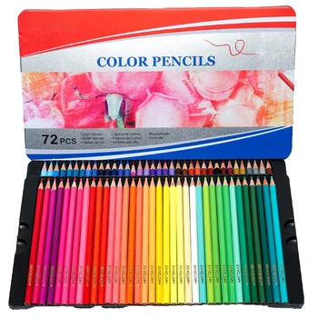 Cadou Artist Asortate Office Professional Artizanat din Lemn Colorate Creioane HB Școală de Desen Schiță Instrument de Călătorie Portabil Copii