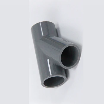 25mm ID-ul Egal Tee Tub PVC Comun a Conductei de Adaptor de Apă Conector Pentru Sistem de Irigare Gradina