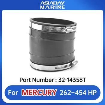 32-14358T mai mic Tub de Evacuare Burduf Assy Pentru Mercury Marine Mercruiser V6 V8 de 4.3 L, 5.0 L 5,8 L 6,3 L 7.4 L Sterndrive 32-14358001