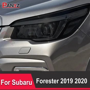 Pentru Subaru Forester 2019 2020 Accesorii 2 Buc Far Auto cu Folie de Protectie Faruri Restaurare Negru Transparent TPU Autocolant